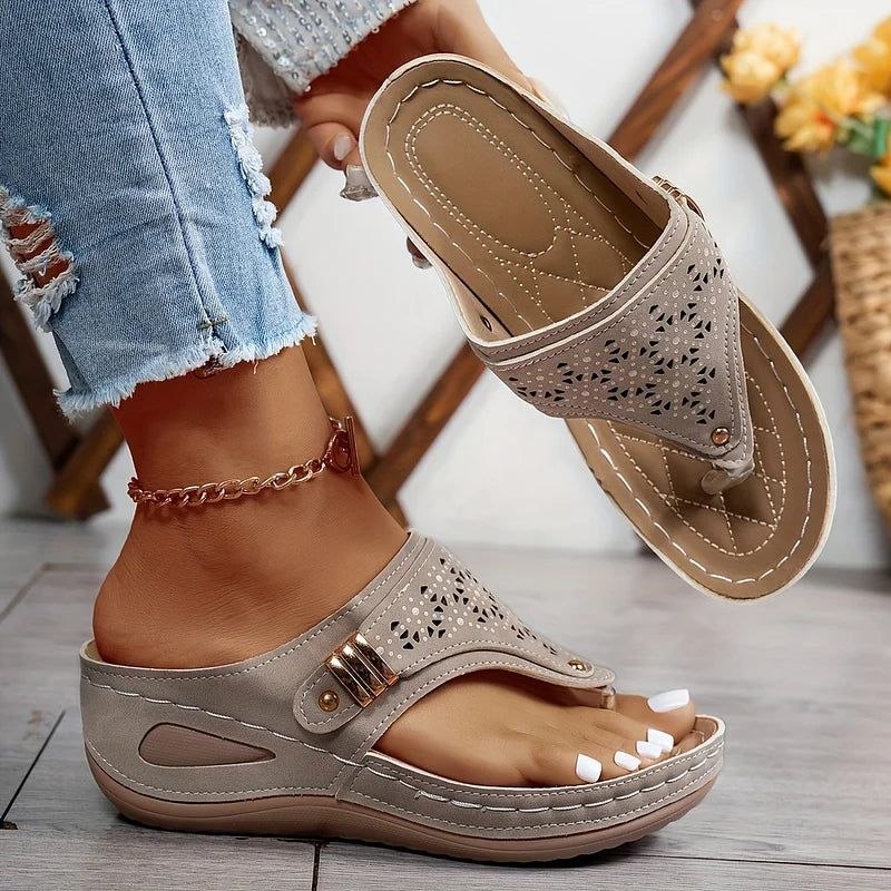 Diana Wedge Sandals